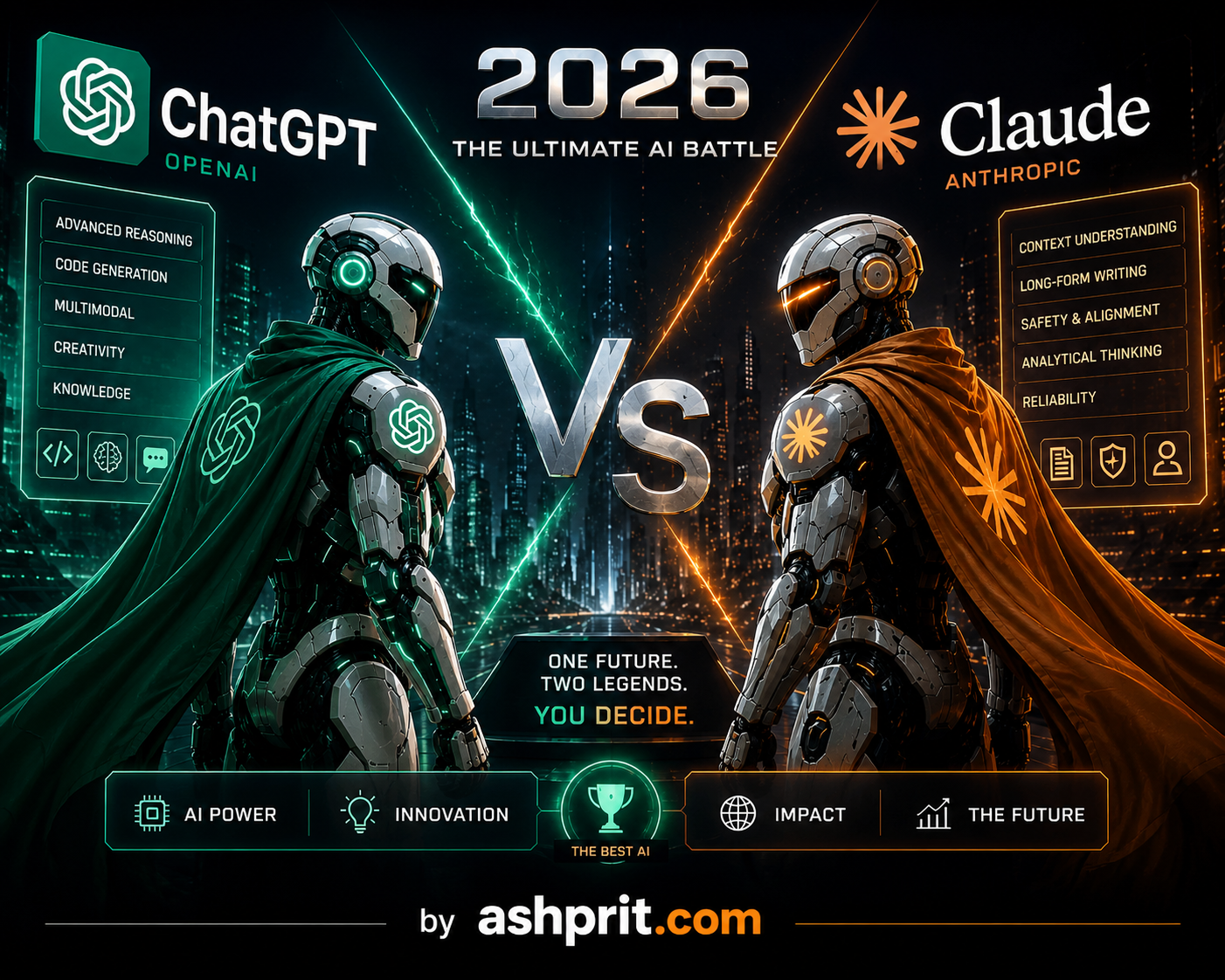 chatgpt vs claude 2026