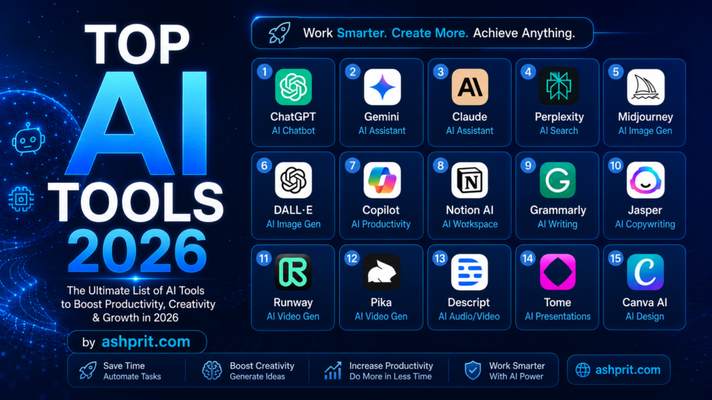 Top AI Tools 2026